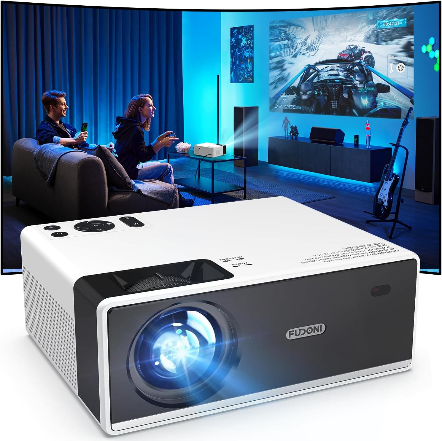 FUDONI Aurora P3 プロジェクター 1080P FUDONI Projector | P3