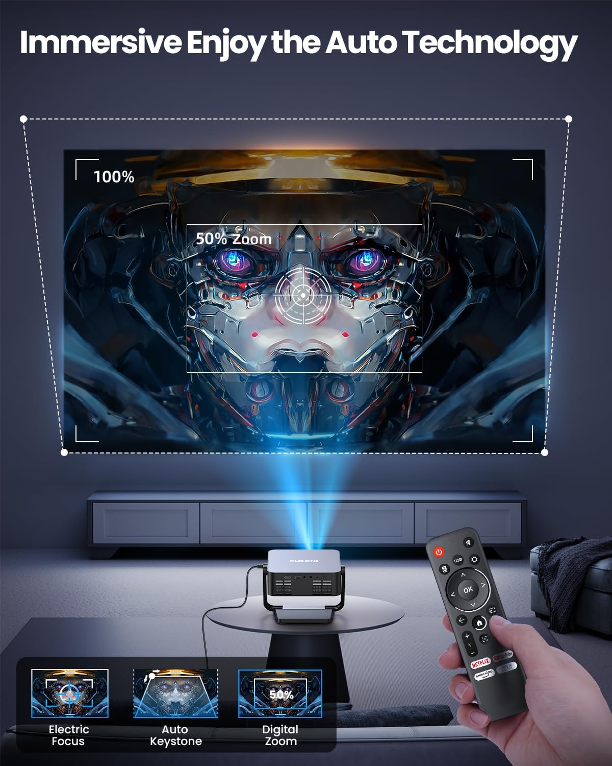 FUDONI Projector | 999